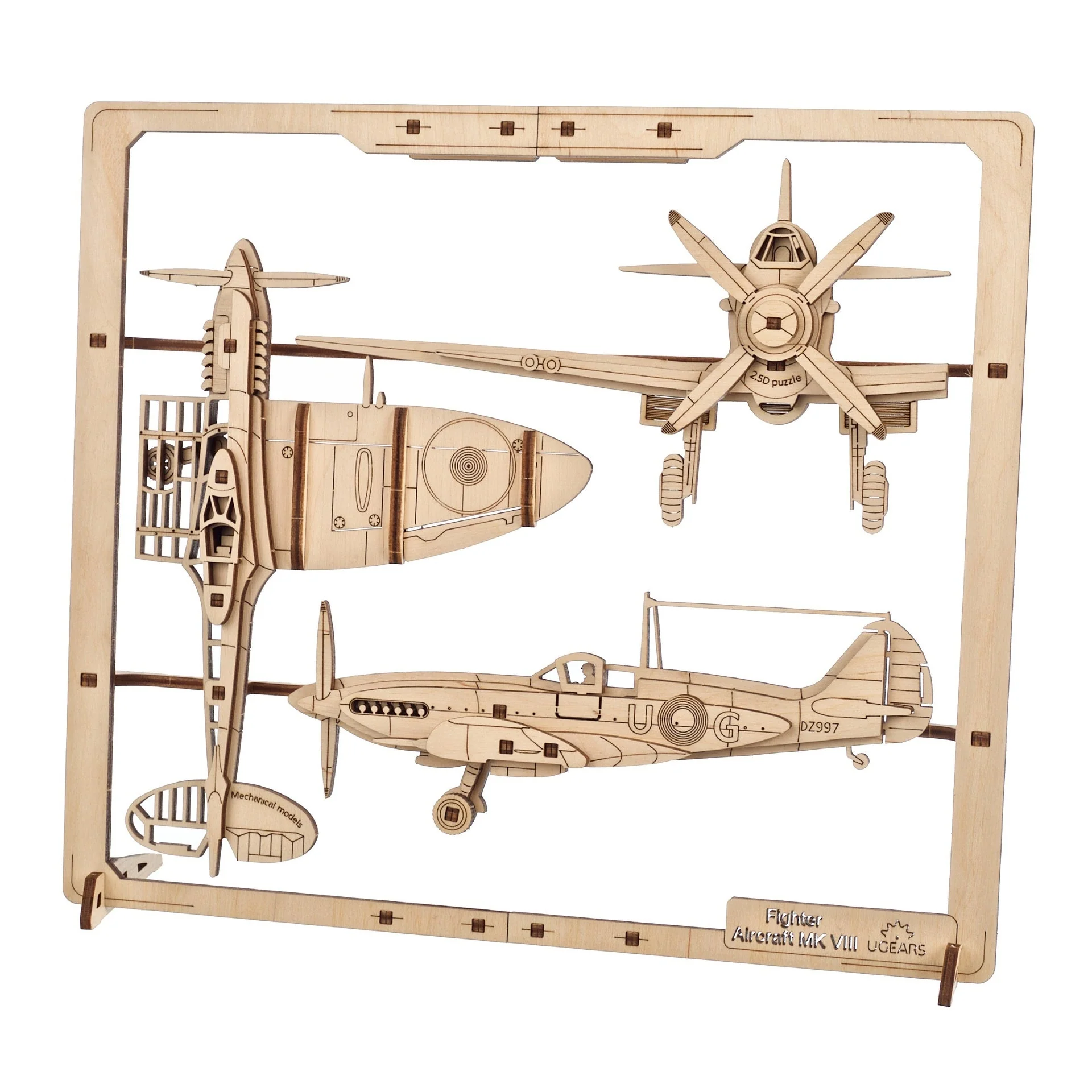 Fighter Aircraft 2.5D Puzzle - Image 2
